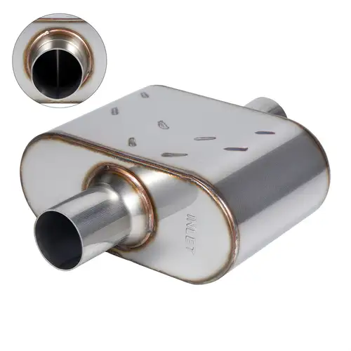 Car muffler nozzle metal
